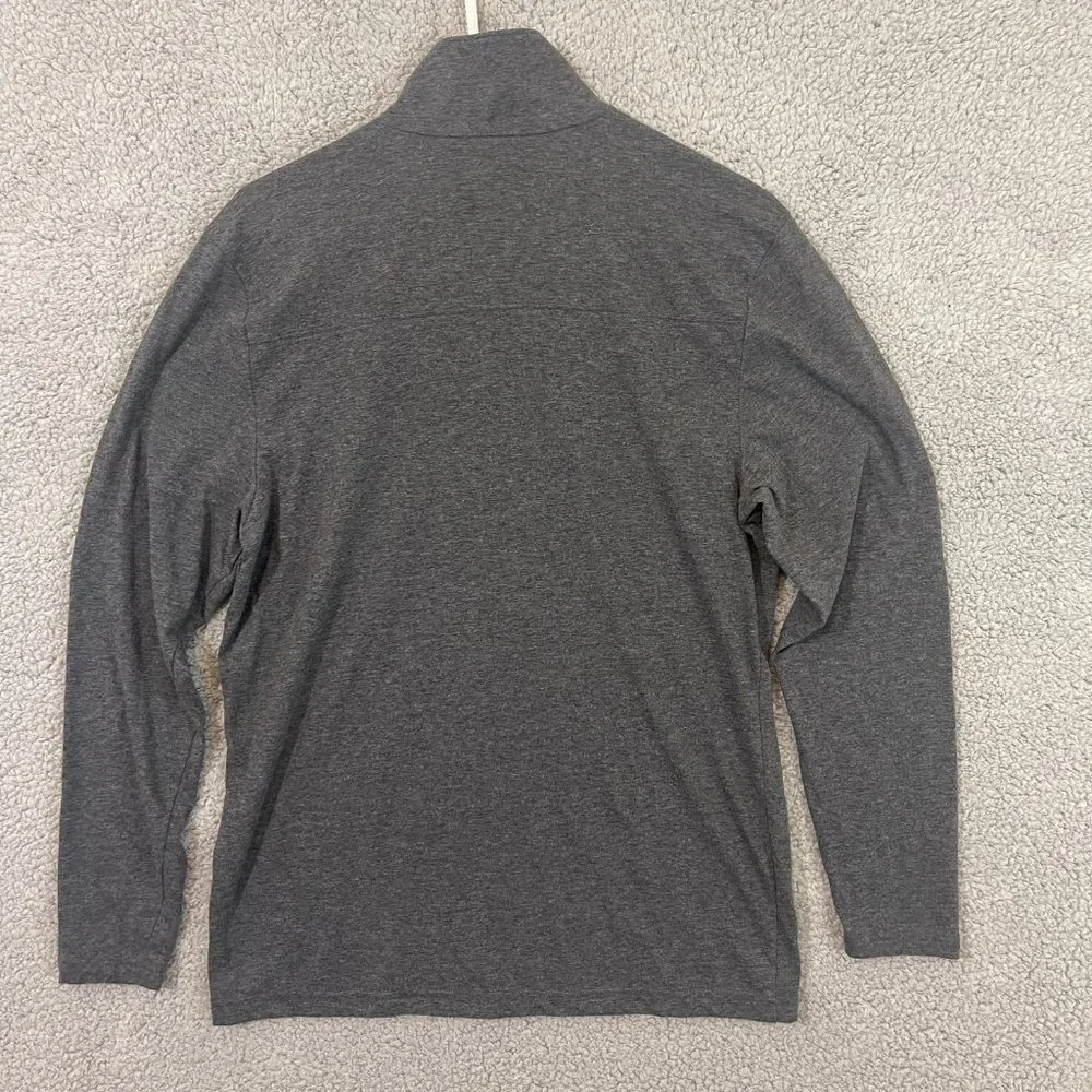 Champion Nebraska Cornhuskers Quarter 1/4 Zip Men’s Small Grey Long Sleeve Shirt